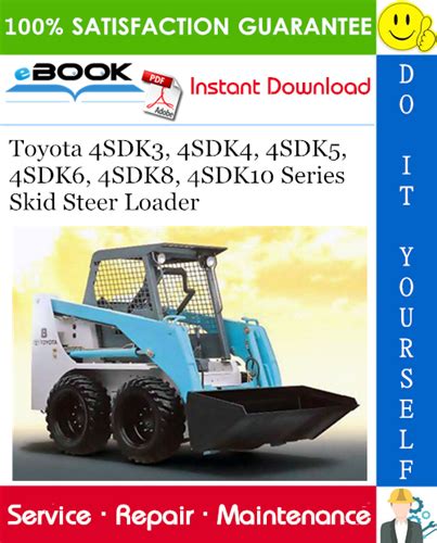 toyota skid steer 4sdk8 manual|toyota huski 5sdk8 manual.